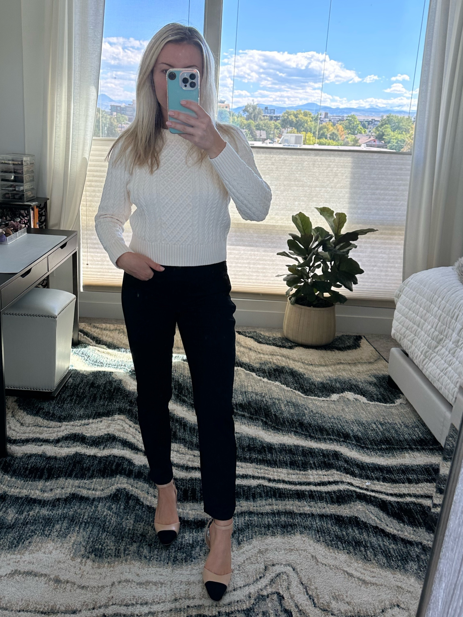 Sweater Weather 🍂

JCREW sweater and straight leg jeans 
Lulus Chanel look a like sling back heels 

Call staples / fall outfit / fall fashion / corporate fashion / work outfit / office outfit / wear to work / preppy / old money / classy / timeless / conservative / modest / everyday outfit / closet staples

#LTKSeasonal #LTKfindsunder100 #LTKsalealert