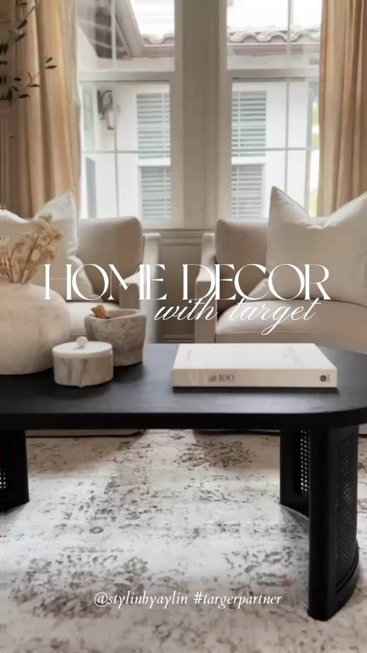 #AD Today I’m sharing how I styled my @target home decor finds✨❤️. In this video I walk you through my thought process while decorating these budget friendly pieces 🙌🏼.  To shop comment the word “SHOP” and I’ll send you all of the details  	@Target @TargetStyle #Target #TargetStyle #TargetPartner #stylinbyaylin

#LTKHome #LTKStyleTip