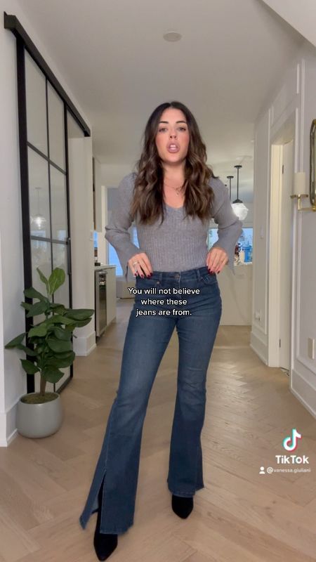 The best denim I’ve tried in a while and they were only $29 from Walmart!!! 

Walmart fashion, Walmart denim, Walmart finds, $29 denim, flares, split hem denim 

#LTKunder50 #LTKstyletip