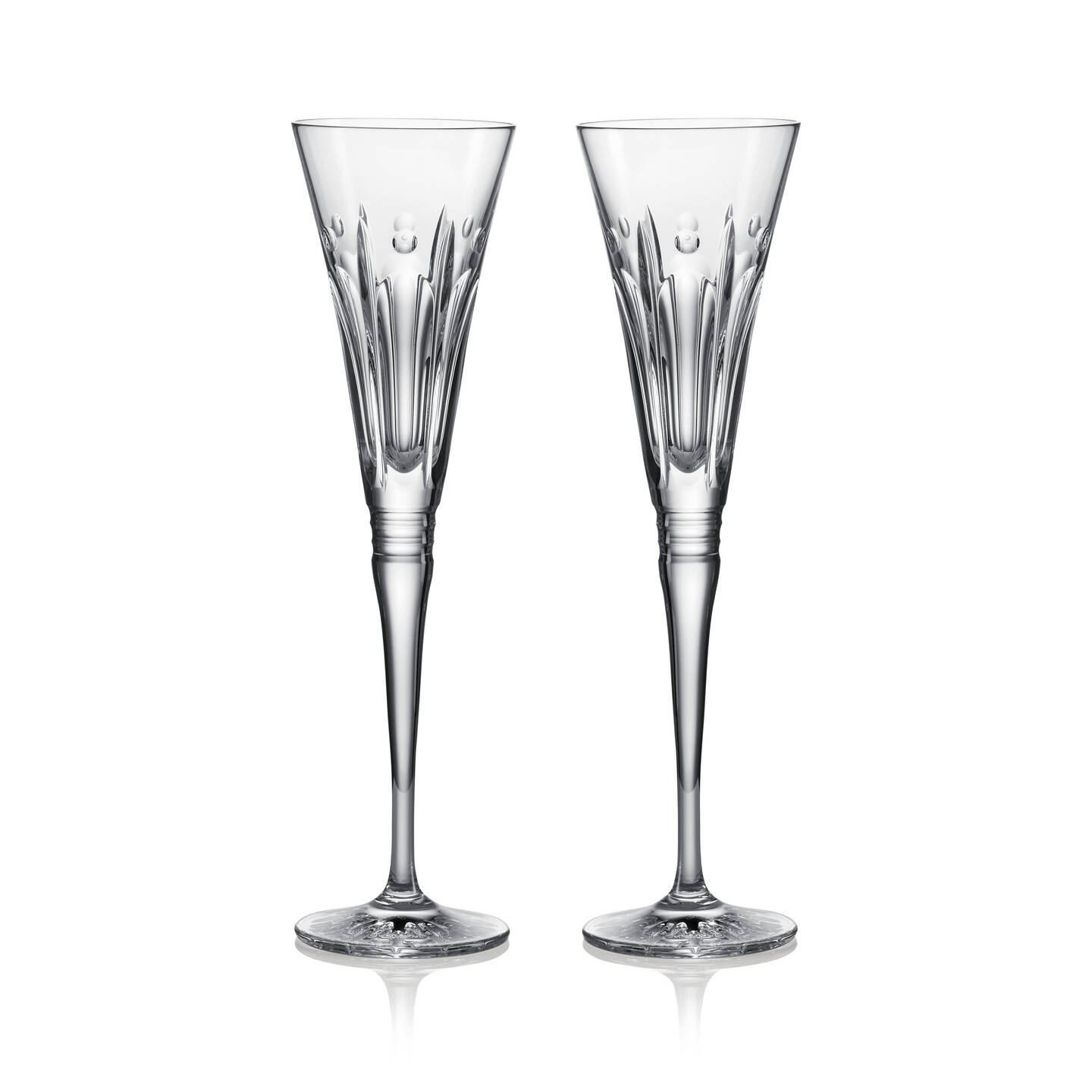 Winter Wonders Flute Clear Set/2 | Waterford | Waterford