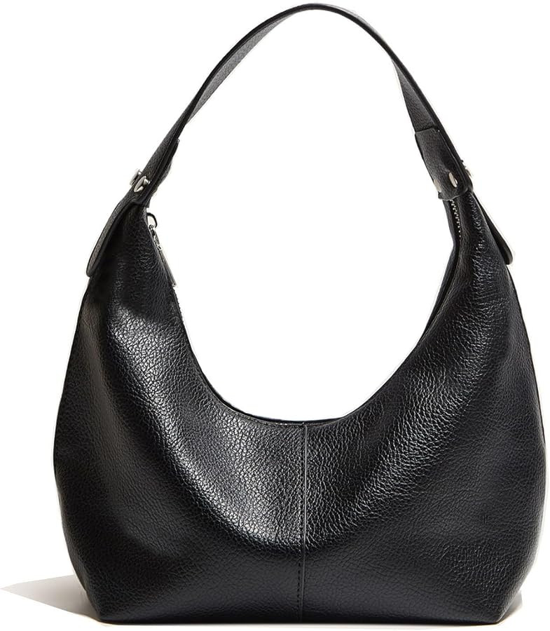 2026 Hobo Handbags, Vegan Leather Shoulder Bags for Women, Clutch Y2K Purse Handbags Tote Bag | Amazon (US)