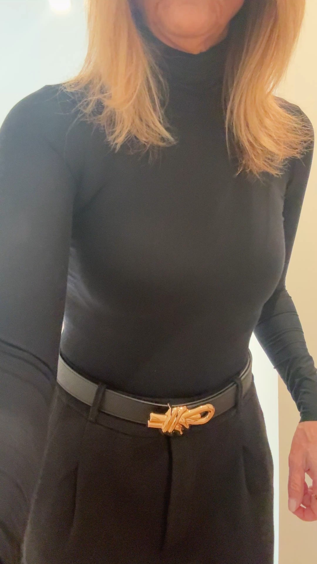 Black from head to toe. Keeping it simple is how o feel my best! 

#LTKSeasonal #LTKStyleTip #LTKOver40