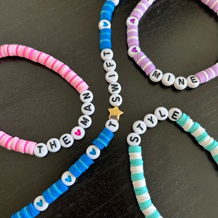 I’ve had a blast making friendship bracelets for The Eras Tour movie! This is such a cute and fun kit off of Amazon 🩷 Great for all you Taylor Swift fans like me! Check out my TikTok or Pinterest to see what other cool designs I made.

#LTKfamily #LTKfindsunder50 #LTKsalealert