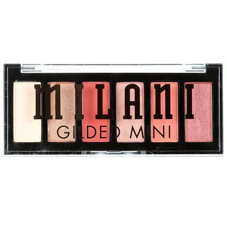 Milani Gilded Mini Eyeshadow Palette, It's All Rose | Walmart (US)