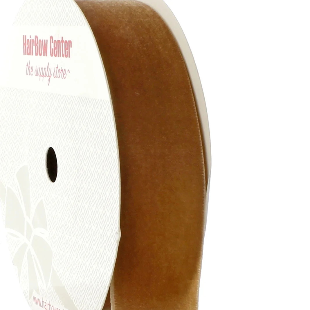 HBC 3/8" Velvet Ribbon 845 Camel 5 Yard | Walmart (US)