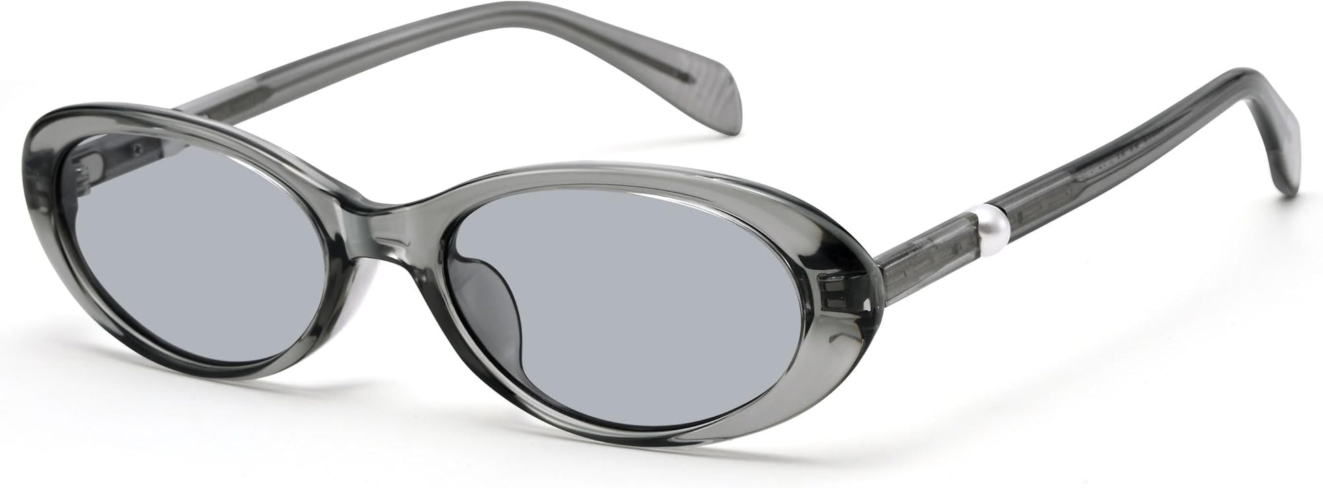 COASION Y2K Retro Oval Sunglasses for Women - Small 90s Sunnies Vintage Narrow Shades | Amazon (US)