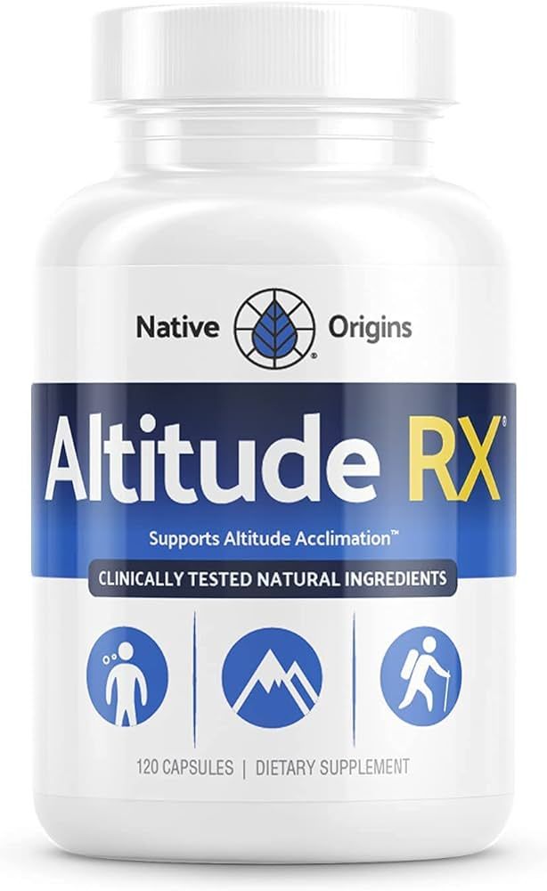Altitude Rx OxyBoost Complex. Altitude Formula for Acclimation to Ski or Mountain Trips with Vita... | Amazon (US)