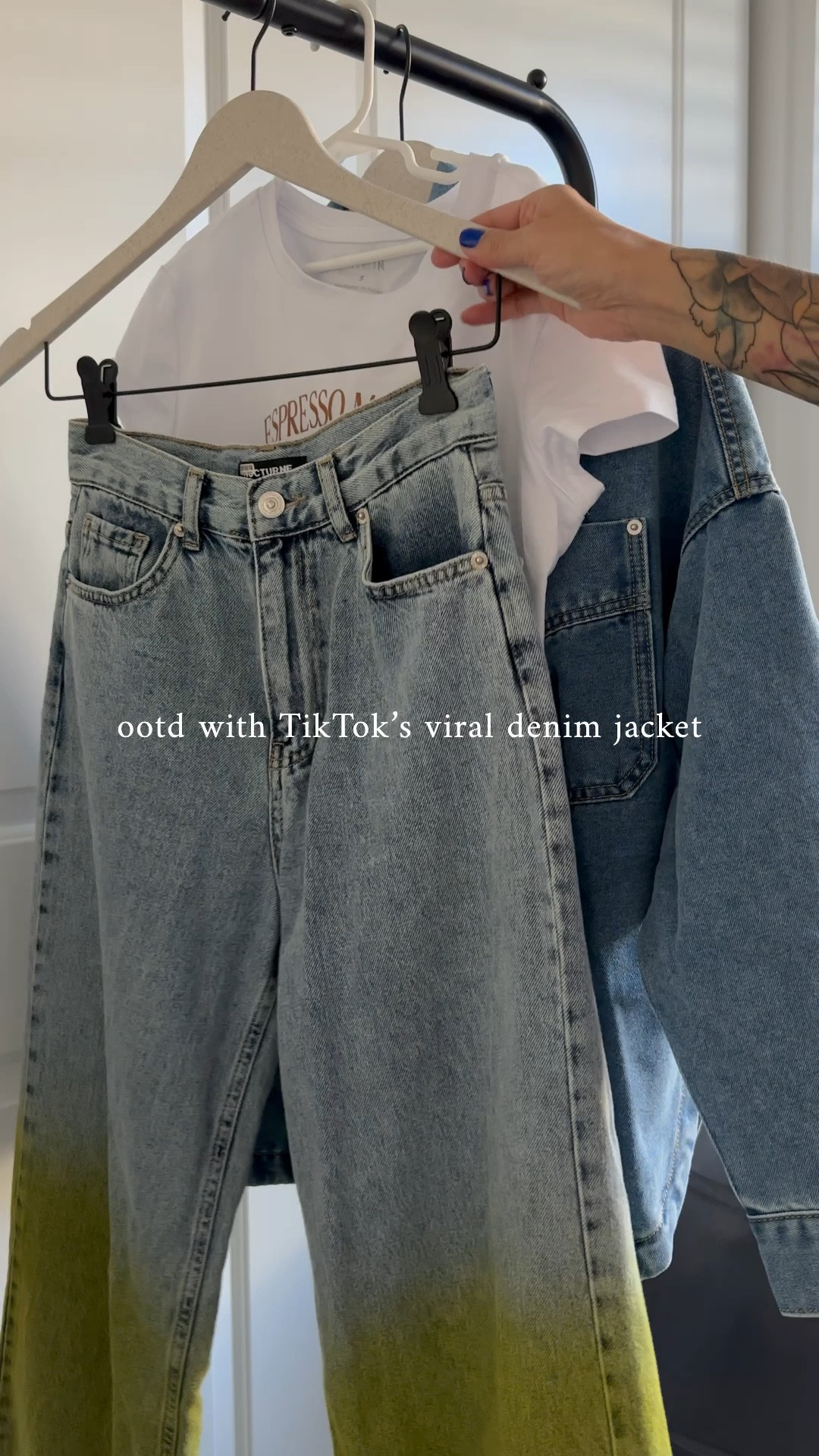 TikTok shop viral denim jacket 