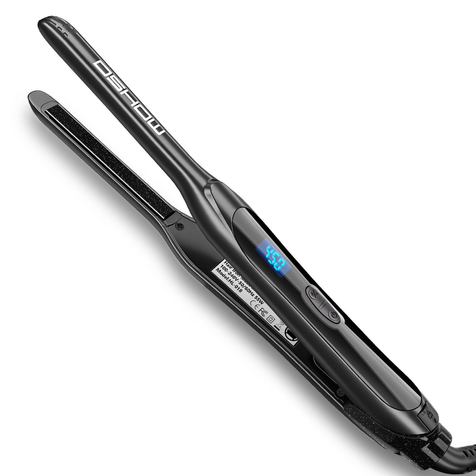 DSHOW Pencil Flat Iron, 3/10" Small Flat Irons for Short Hair, Pixie Cut and Bangs,Tourmaline Cer... | Amazon (US)