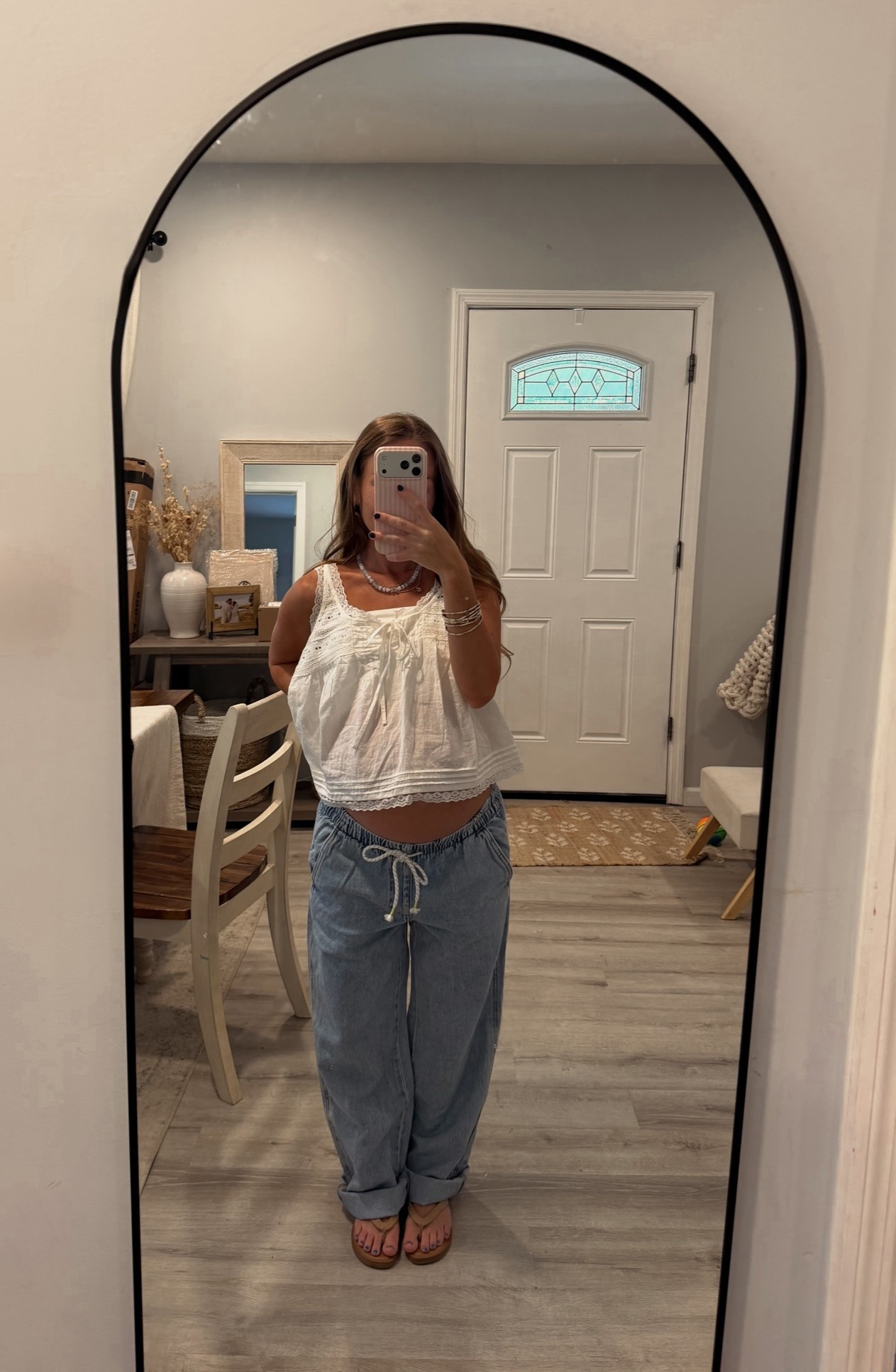 the comfiest jeans 🤰✨