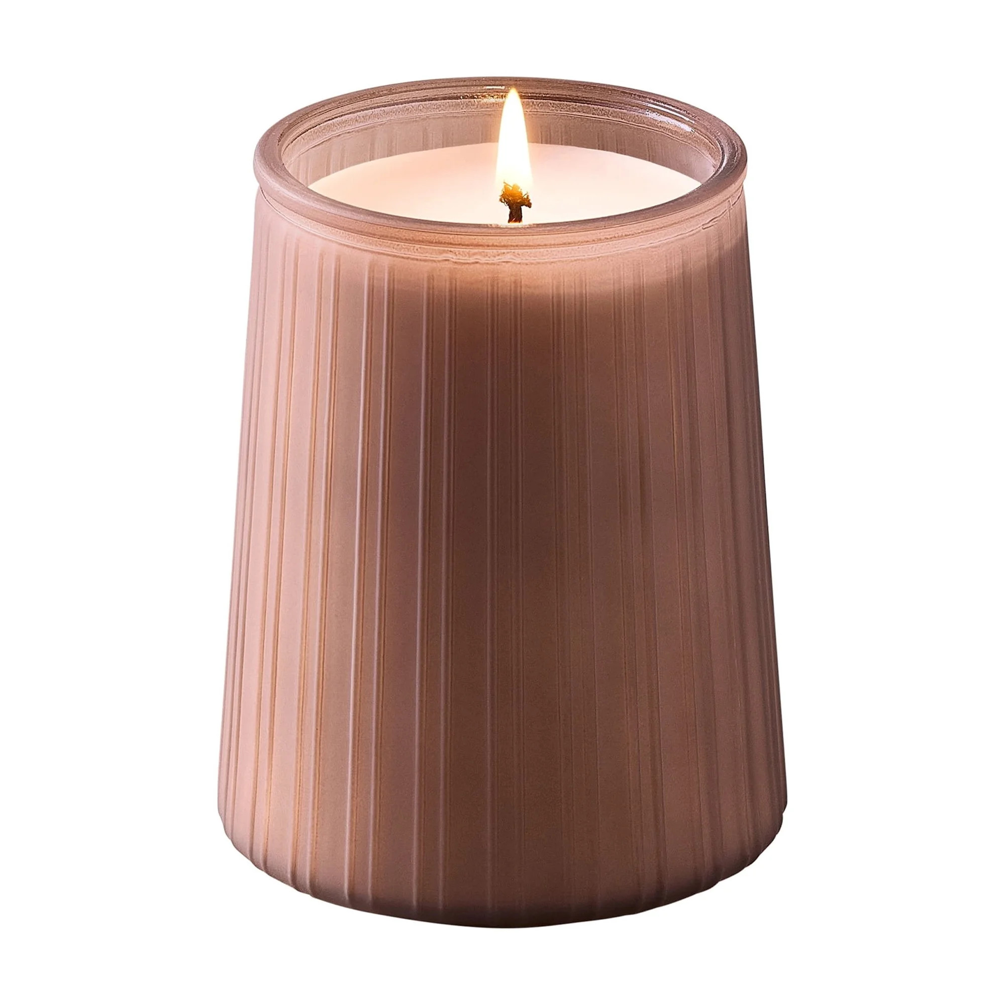 Better Homes and Gardens 16.1 oz. Bronze Mahogany Scented Ribbed Jar Candle | Walmart (US)