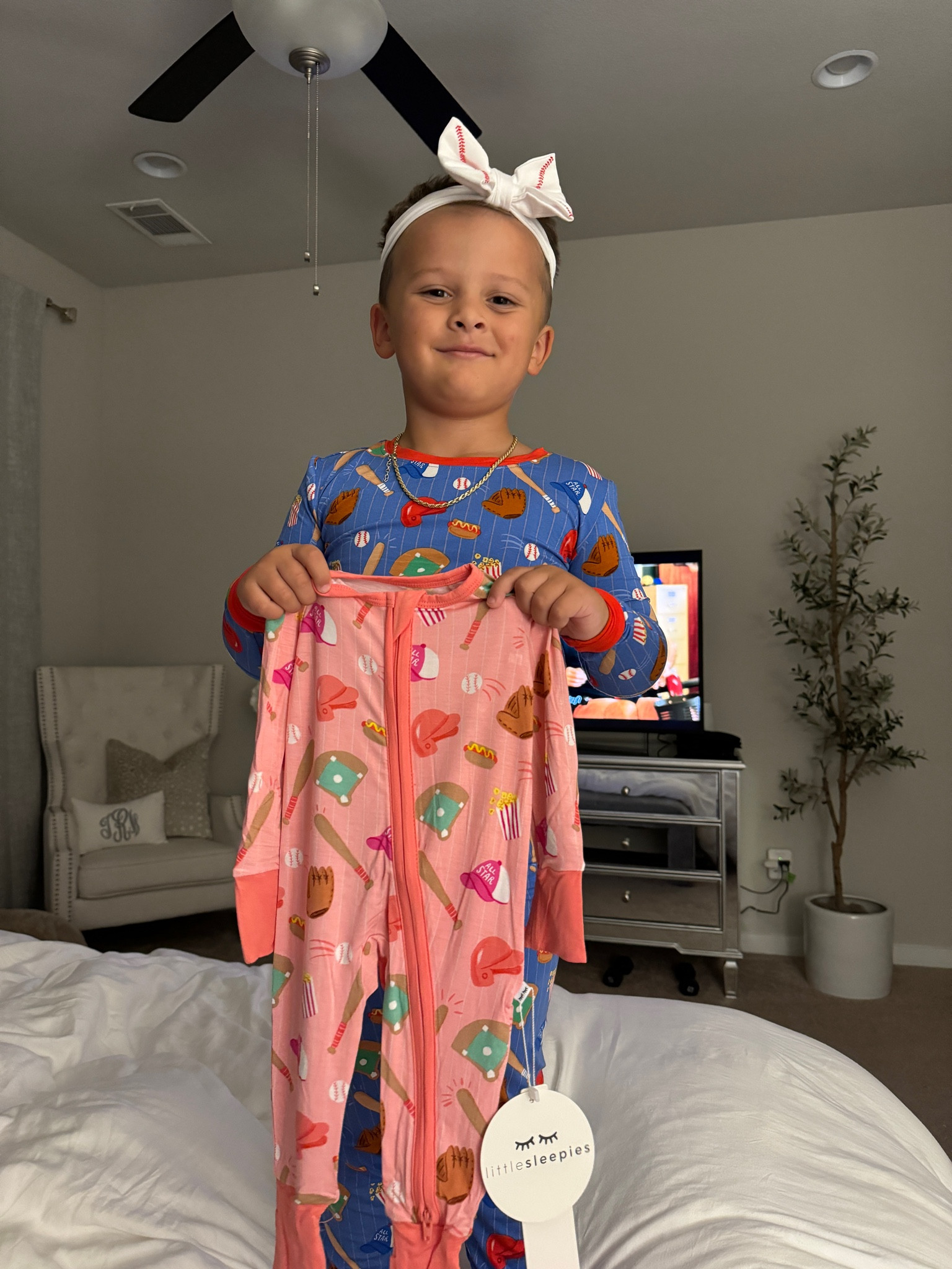 Matching baseball jammies for Reese and sister girl 🤩🤩

#LTKBaby #LTKKids #LTKFamily