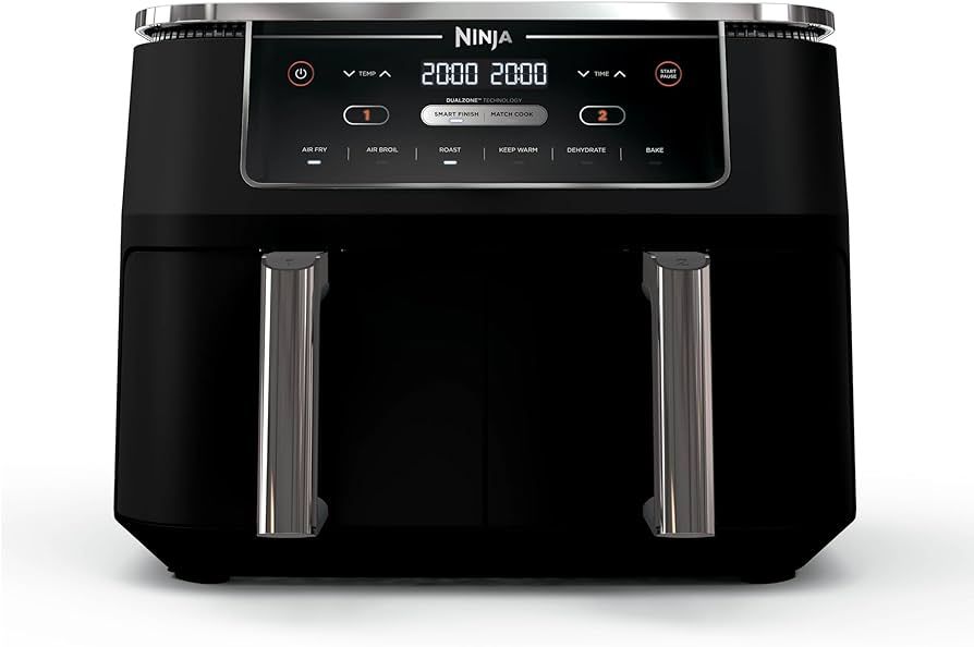 Ninja DZ302 Foodi 10-qt. 6-in-1 DualZone Smart XL Air Fryer with 2 Independent Baskets, Match Coo... | Amazon (US)