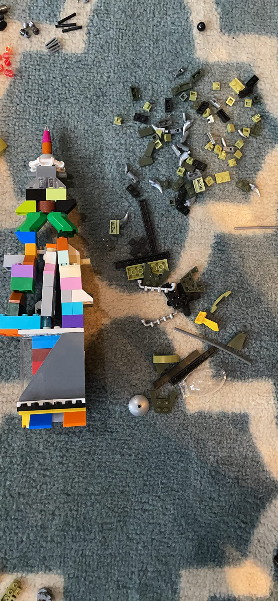 JITTERYGIT Robot Police Mech Glow in The Dark Toy Cop Gift, SWAT Action Figure Buildable STEM Bui... | Amazon (US)