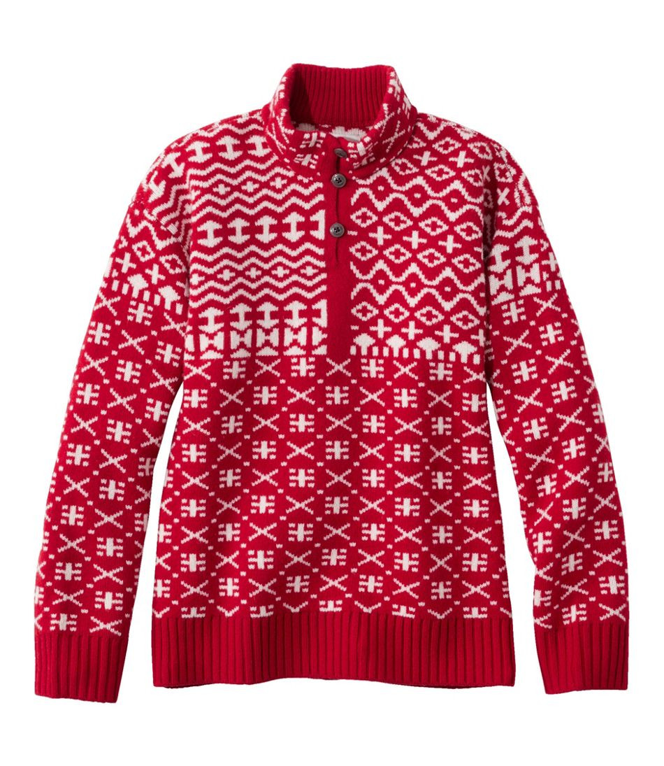 Women's Signature Kingfield Merino Wool Sweater, Fair Isle | L.L. Bean