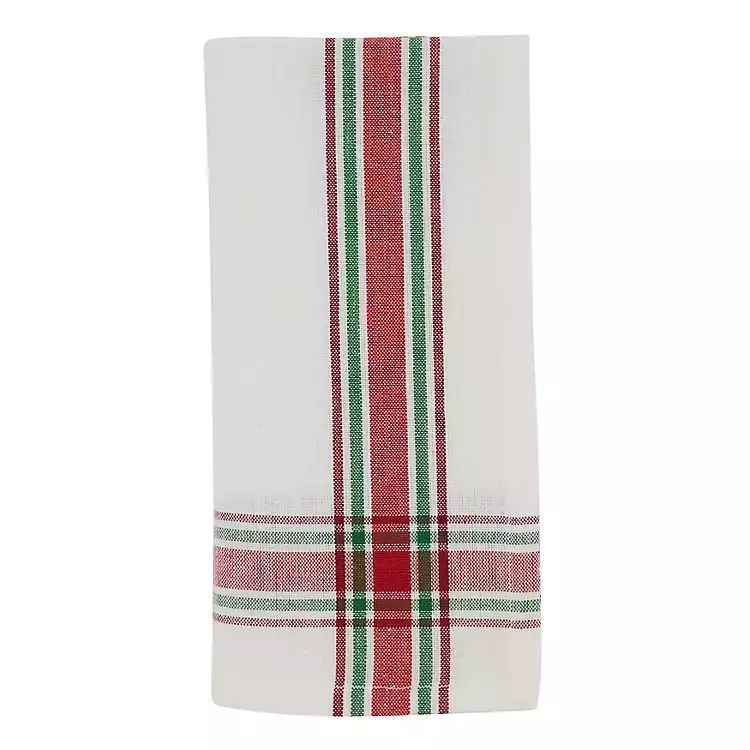 Red and Green Plaid Napkins, Set of 4 | Kirkland's Home