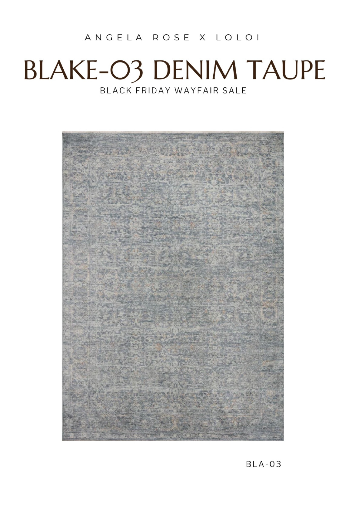 Blake-03 Denim/Taupe is up to 54% off on Wayfair for Black Friday! 

#LTKCyberWeek #LTKhome #LTKGiftGuide