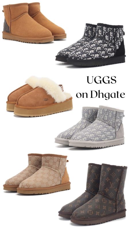 Uggs on dhgate under 100. Dior Gucci Ugg boots 

#LTKunder100 #LTKshoecrush #LTKsalealert