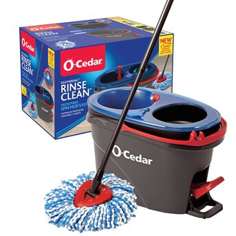 O-Cedar RinseClean Spin Mop With Bucket | Lowe's