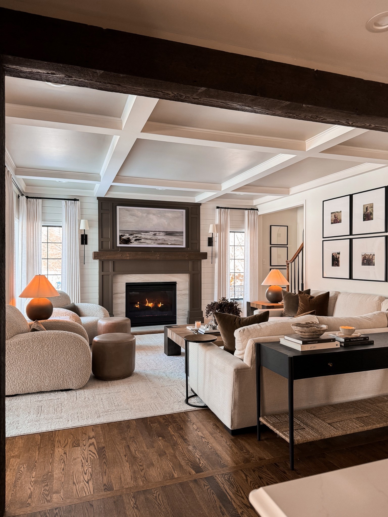 Adding the curtains made such a difference in our livingroom! It was the missing piece that makes everything feel finished. 

Curtain Details- 
• Beige White Color 
• Double pinch please
• No privacy lining 
• Memory shaped 

#LTKHome #LTKdayinmylife #LTKSaleAlert