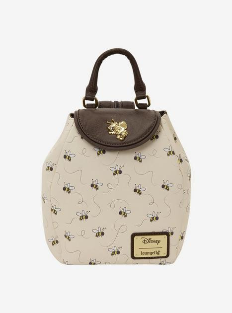 Loungefly Disney Winnie the Pooh Bees Allover Print Micro Mini Backpack | BoxLunch | BoxLunch