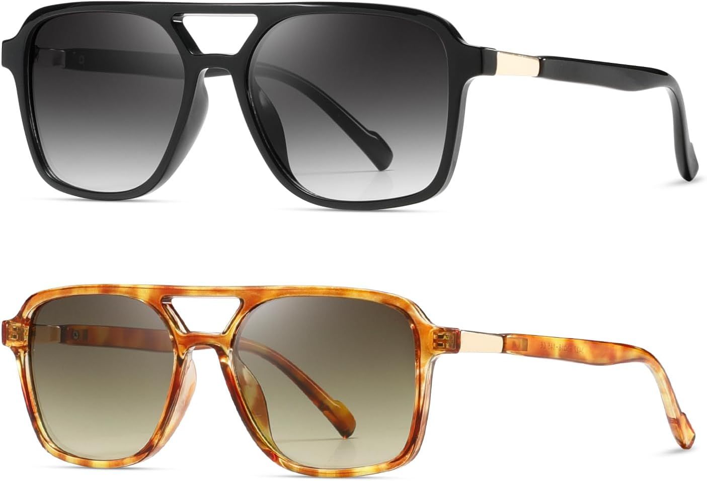 kimorn Sunglasses Womens Men Trendy Retro Sun Glasses Rectangle Frame Shades K1649 | Amazon (US)