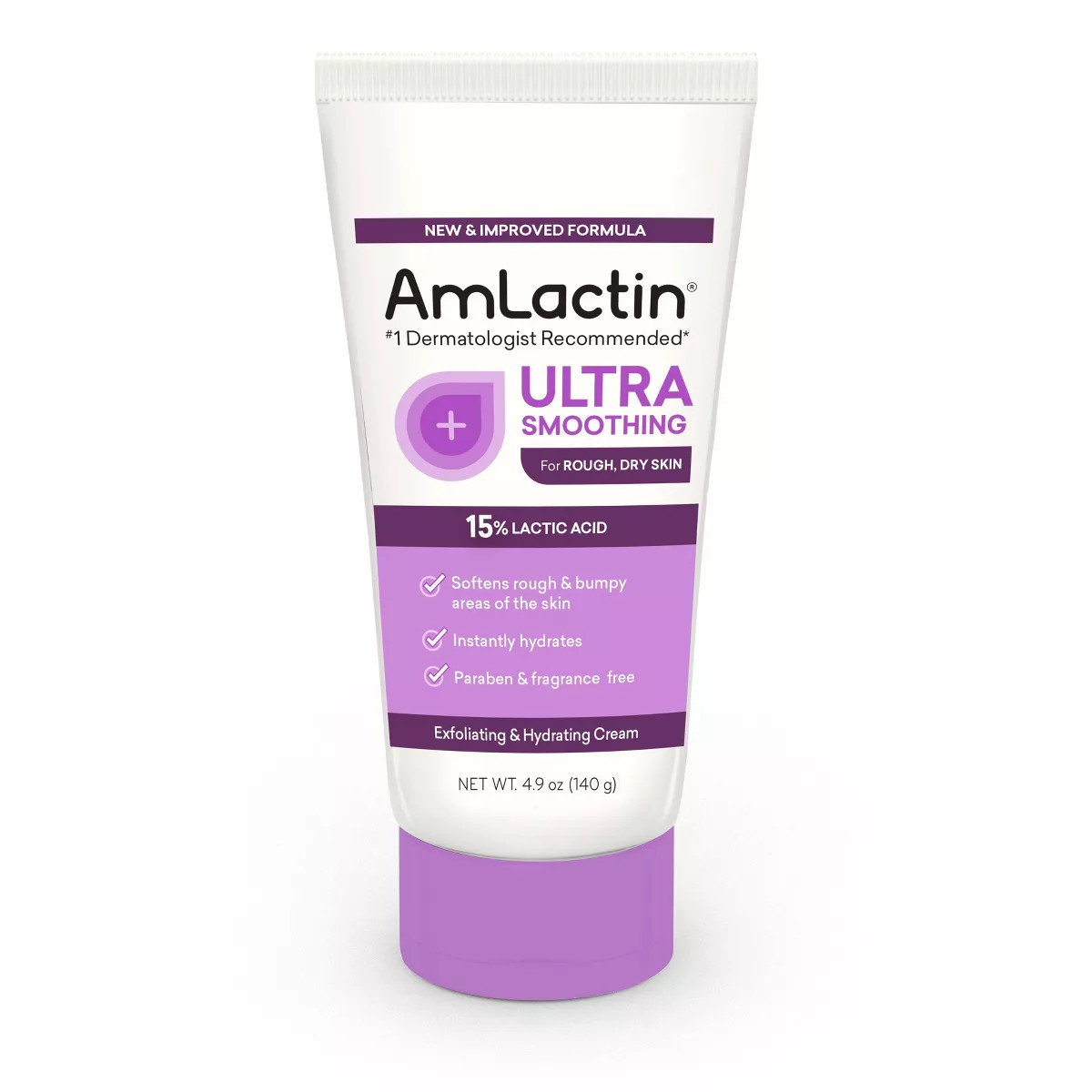 AmLactin Ultra Smoothing Intensely Hydrating Cream Unscented - 4.9oz | Target
