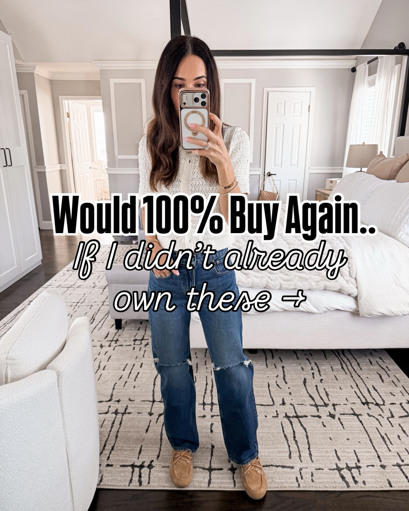 I don’t hype things unless I’d repurchase them. Every single one of these? Immediate rebuy.

These are the pieces I reach for on repeat — the jeans that actually fit, the layering sweaters that make outfits easy, the sneakers I didn’t expect to love, and the sandals that go with literally everything.

💬 Comment AGAIN and I’ll send you everything.
🔗

#LTKSeasonal #LTKootd #LTKOver40