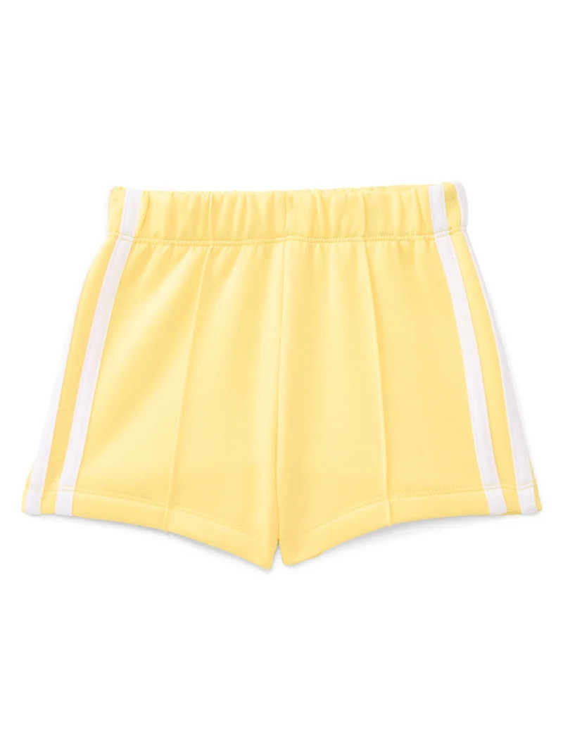 Wonder Nation Toddler Girls Athletic Shorts, Sizes 12M-5T | Walmart (US)