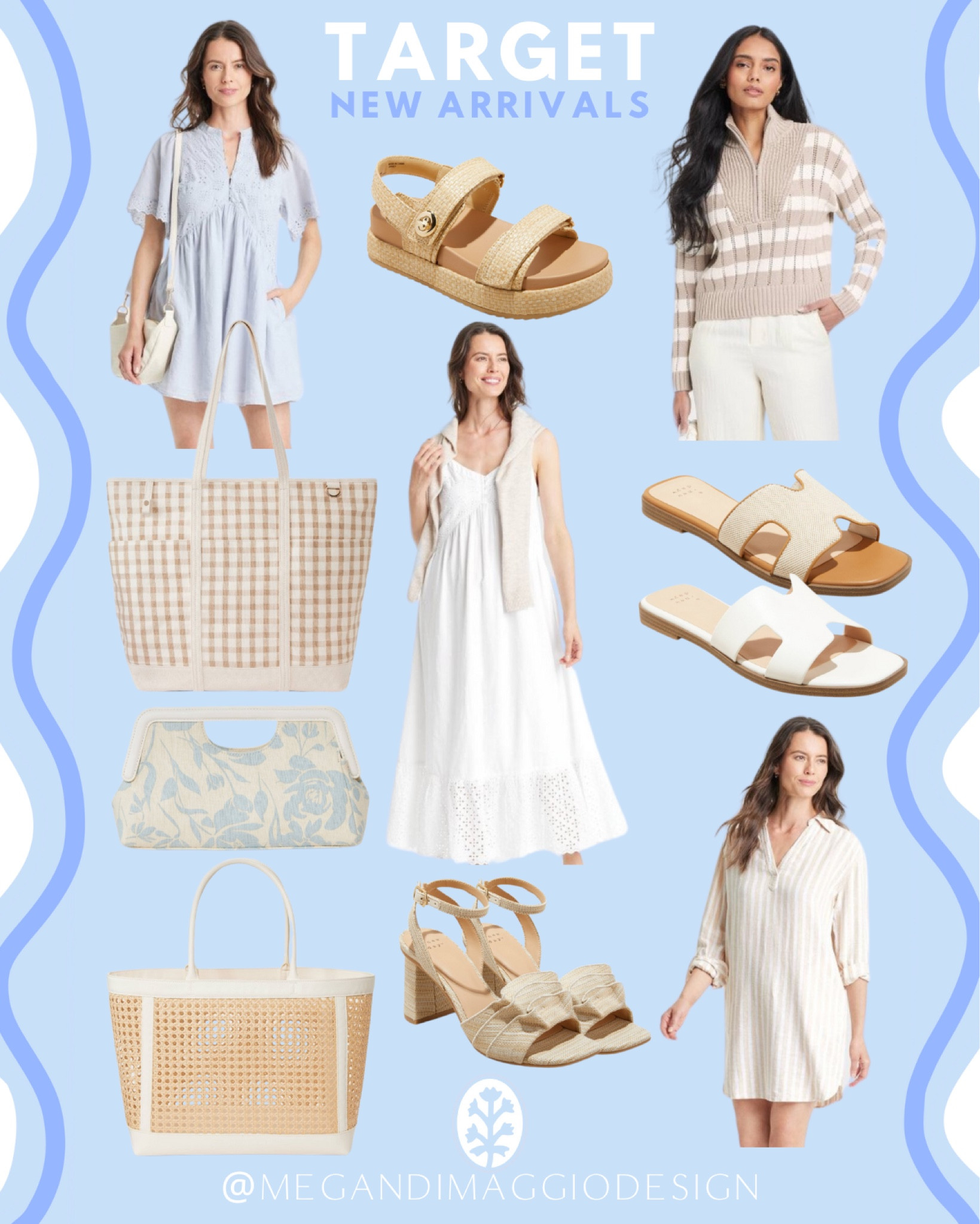 New UNDER $40 Women’s Spring arrivals from Target!! 🤍🙌🏻 Some of our favorite sandals are back in stock & in new colors! Plus brand new dresses, heels, and bags that are perfect for any upcoming vacations!! ☀️🌴

Resort wear
Vacation outfits
Women’s dress
Women’s sandals

#LTKItBag #LTKFindsUnder50 #LTKShoeCrush