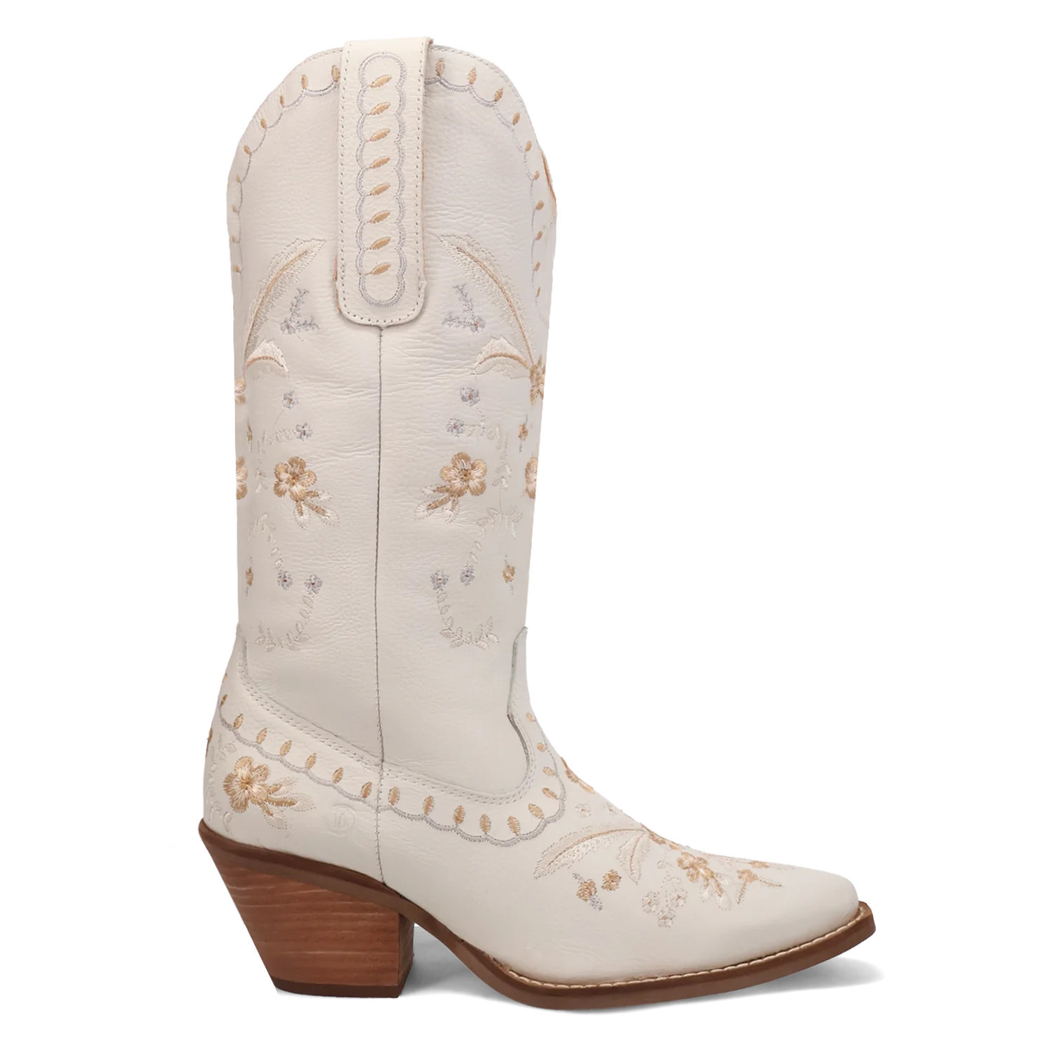 FULL BLOOM LEATHER BOOT WHITE / 9.5 / M | Dingo1969