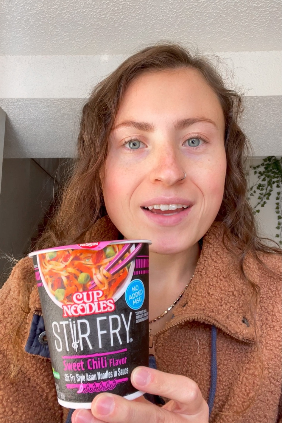 Nissan Cup Noodles Stir Fry Sweet Chili Flavor! 
My favorite noodles possibly of all time! As seen on my social medias! 