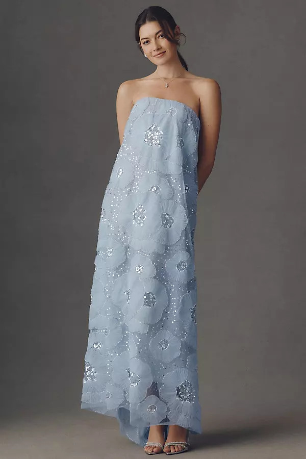 Helsi Margot Strapless Maxi Dress | Anthropologie (US)