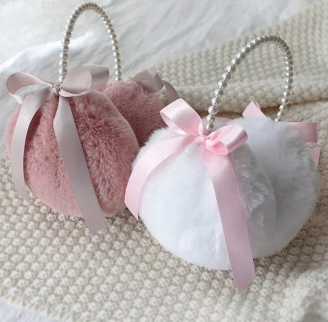 Cute Pearl Comfortable Earmuffs For Women Winter Clothing | Ribbon | Etsy (CAD)