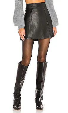 Laurel Leather Mini Skirt
                    
                    L'Academie | Revolve Clothing (Global)