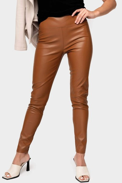 GIGI Essential Pleather Legging | Gibson