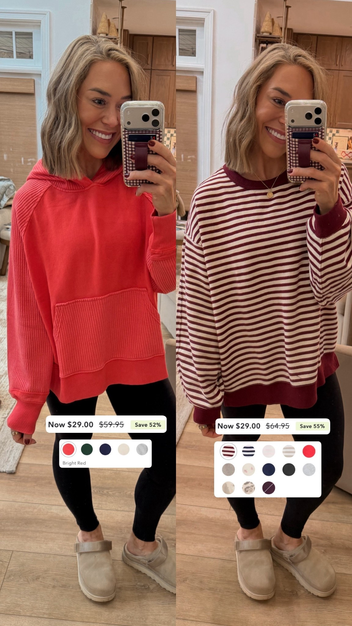 Two sweatshirts from my recent Aerie haul & EVERYTHING is 40% off right now for the weekend sales! 🤎🎁✨ I did a S in both pieces! So many cuties!!! 

Aerie cyber week / Black Friday sale / ootd / cozy / comfy / Holley Gabrielle / gift ideas for her 


#LTKFindsUnder50 #LTKCyberWeek #LTKootd