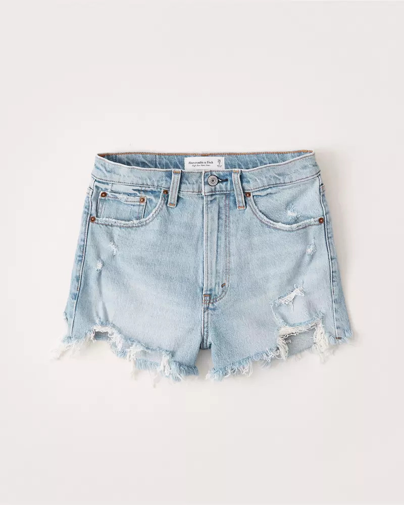 High Rise Mom Shorts | Abercrombie & Fitch (US)