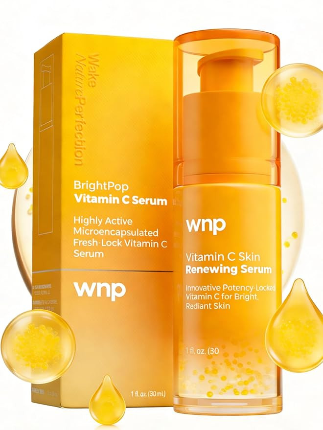 WNP Vitamin C Serum for Face - Dermatologist Tested Anti-Aging & Brightening with Hyaluronic Acid... | Amazon (US)