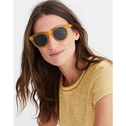 Whisper Cotton Ringer Tee in Stripe | Madewell