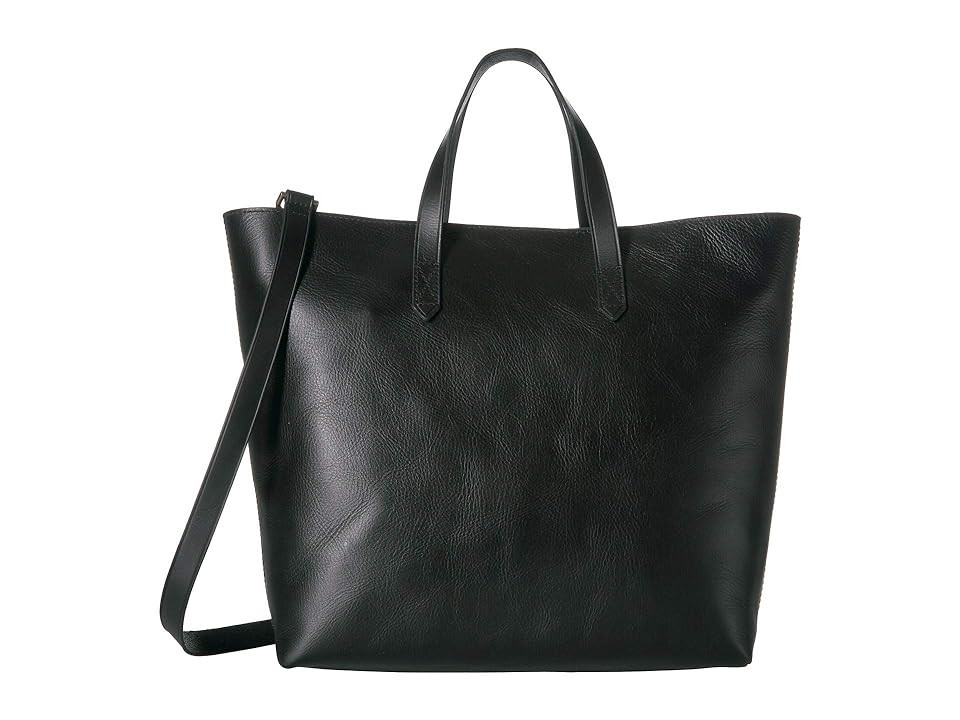 Madewell The Zip Top Transport Carryall (True Black) Handbags | Zappos