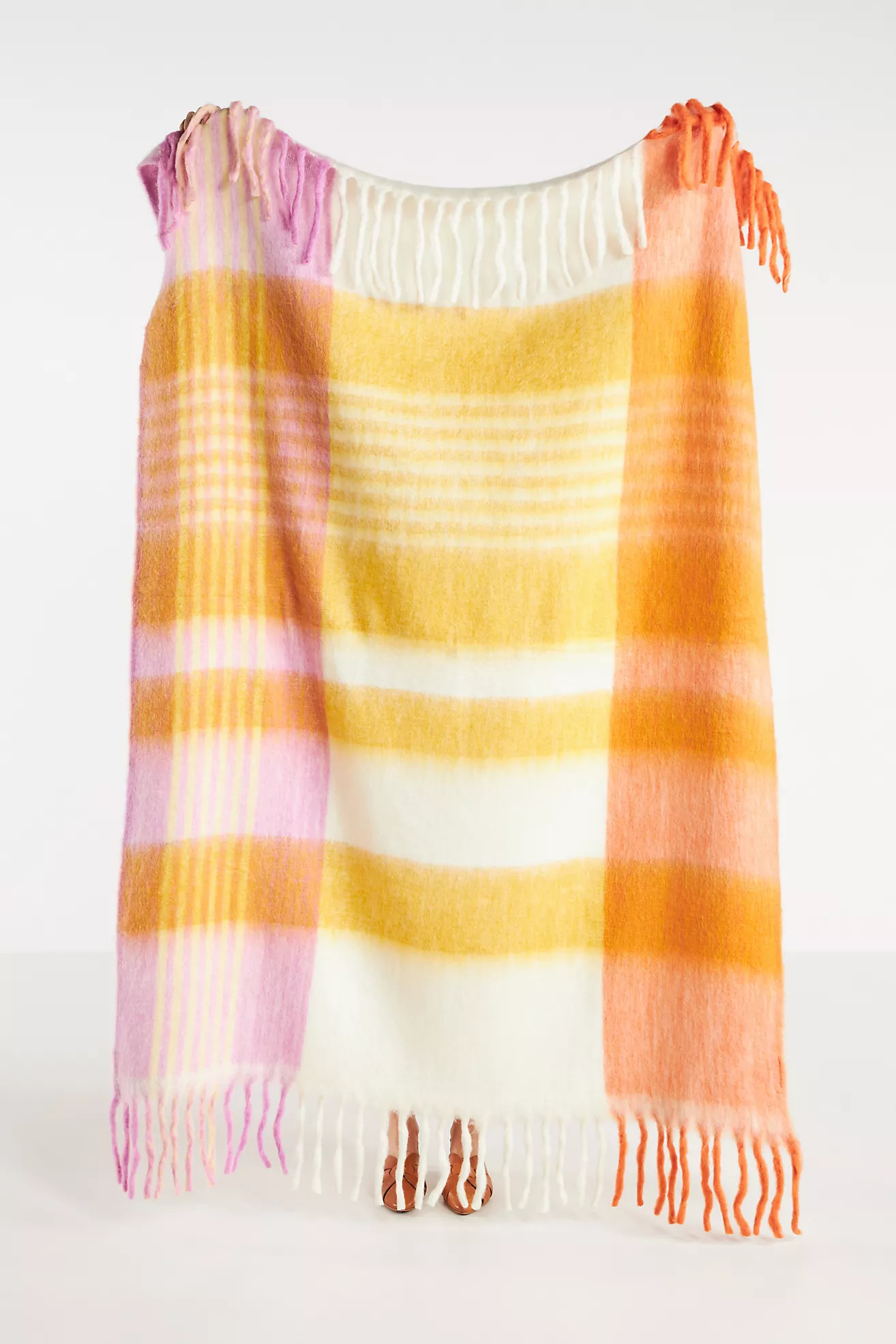 Woven Cozy Throw Blanket | Anthropologie (US)