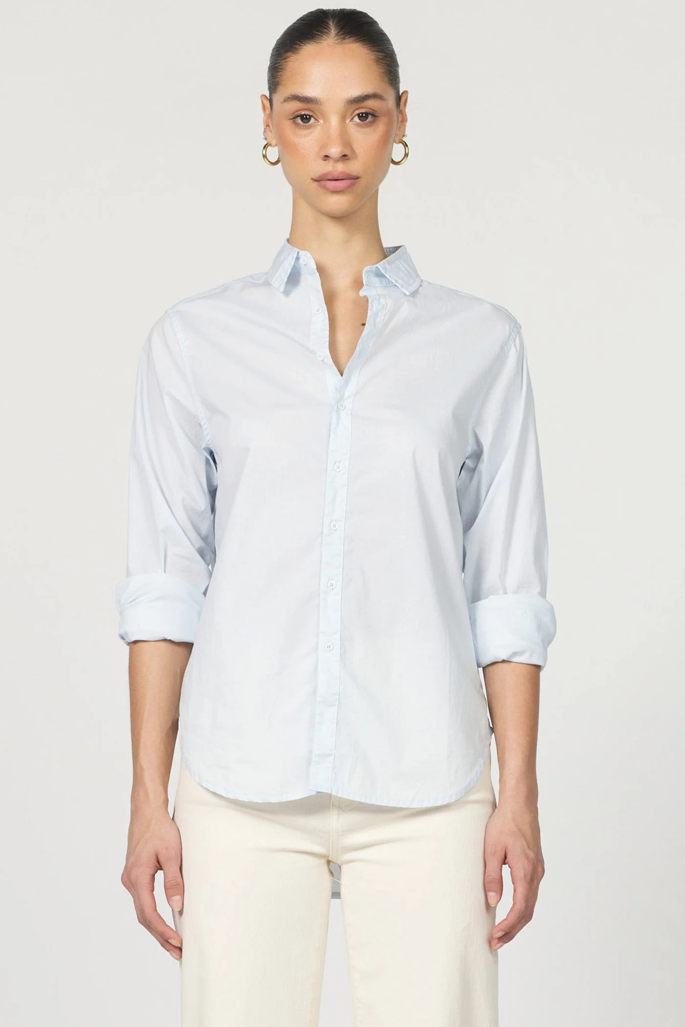 LOLITA POPLIN SHIRT SKYWAY | Dear John Denim