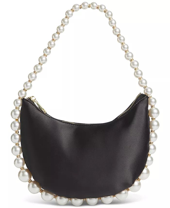 Crescent Embellished Hobo Bag, Created for Macy's | Macy's