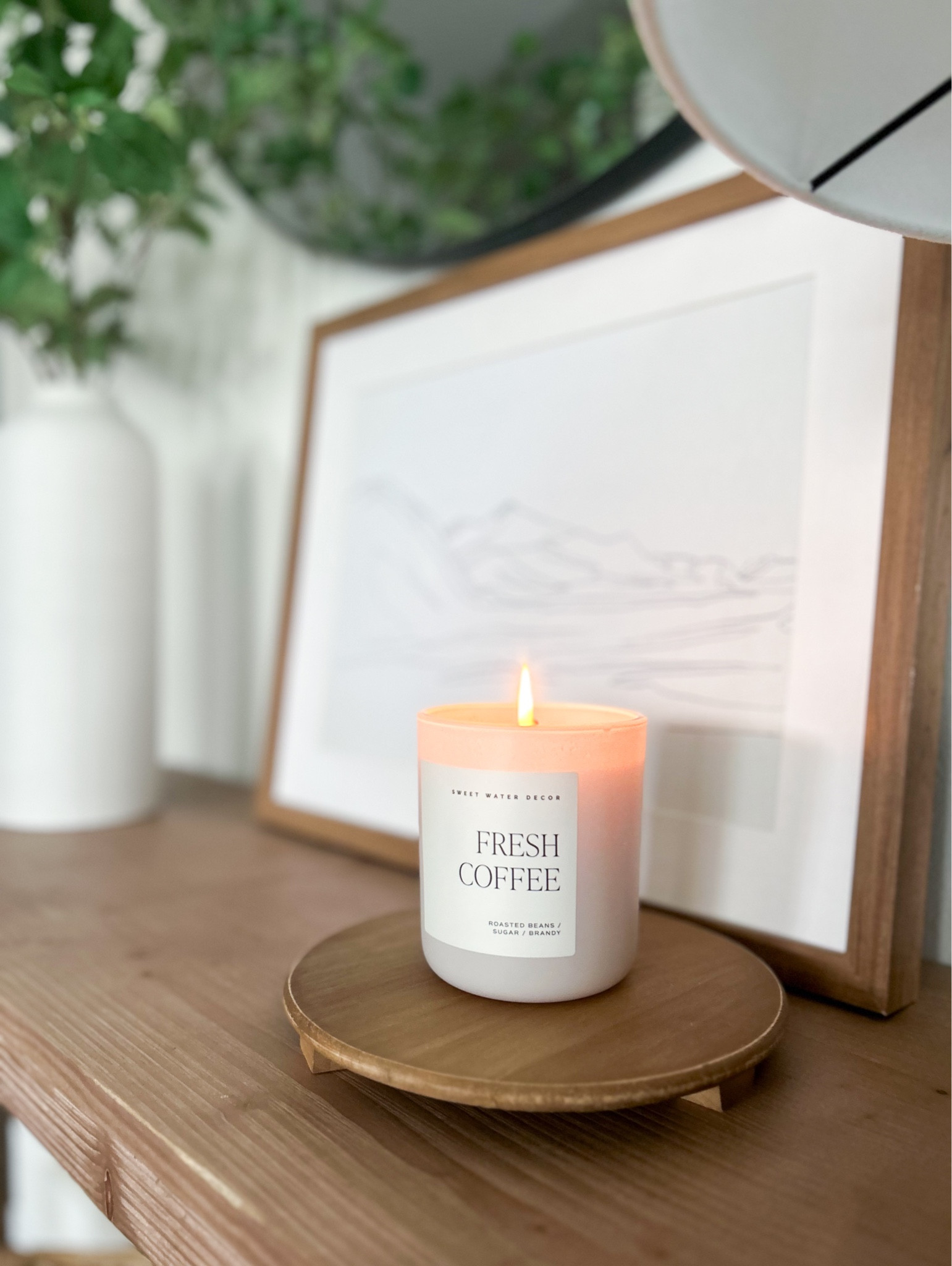 Coffee Candle ☕️ 🕯️ 

Coffee scented candle, aesthetic candle, pretty decor, wood tray, candles, Sweet Water Decor 

#LTKfindsunder50 #LTKstyletip #LTKhome