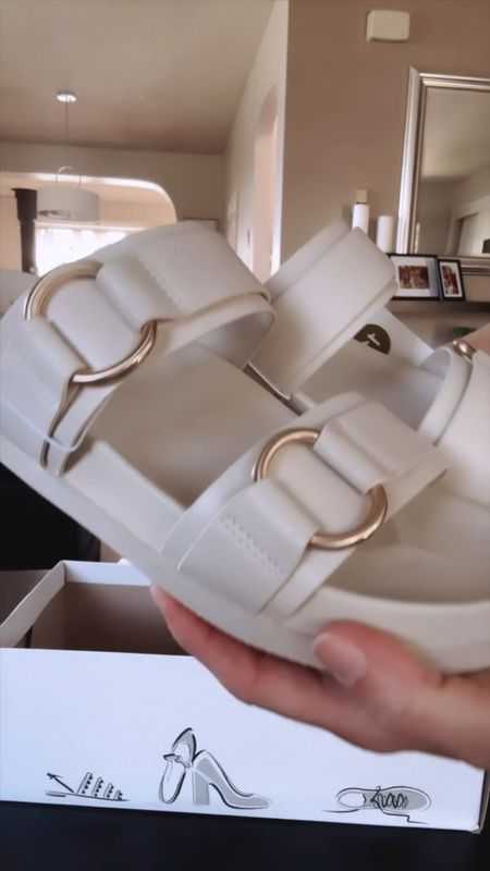 Target slip on buckle strap sandal

These look so much like the Dolce Vita sandals!

I sized down one. I have very narrow feet and these are slightly wide for me. They are so comfortable!!!

#LTKshoecrush #LTKfindsunder100 #LTKfindsunder50