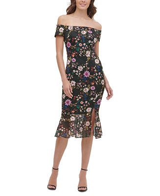 GUESS
          
  
  
      
          Off-The-Shoulder Lace Midi Dress
      
  
  



  Web ID... | Macys (US)