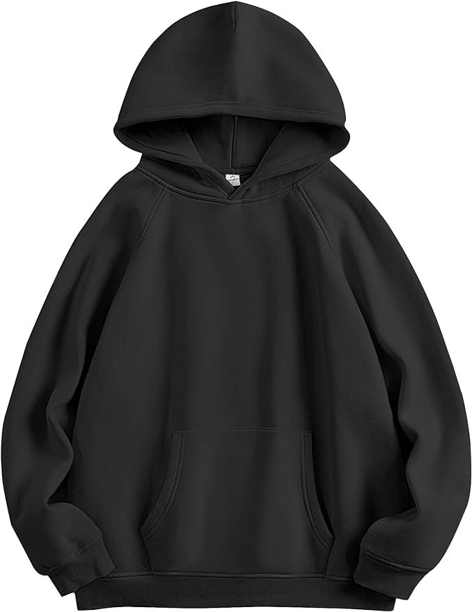 ANRABESS Women Hoodies Fleece Oversized Sweatshirt Casual Basic Long Sleeve Athletic Workout Pull... | Amazon (US)