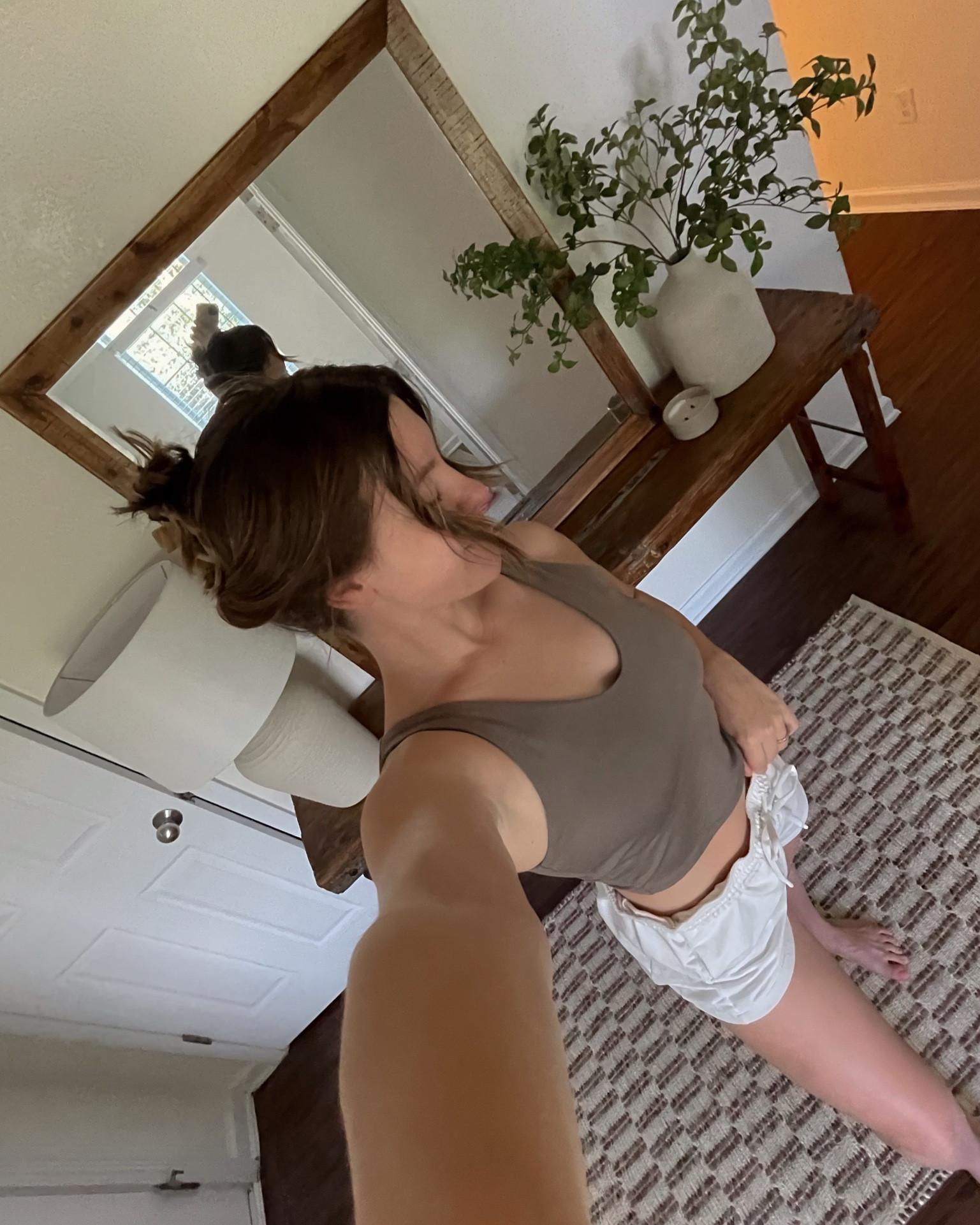 Lulu lemon dupe top and comfty shorts!!! 

#LTKFitness #LTKunder50 #LTKFind