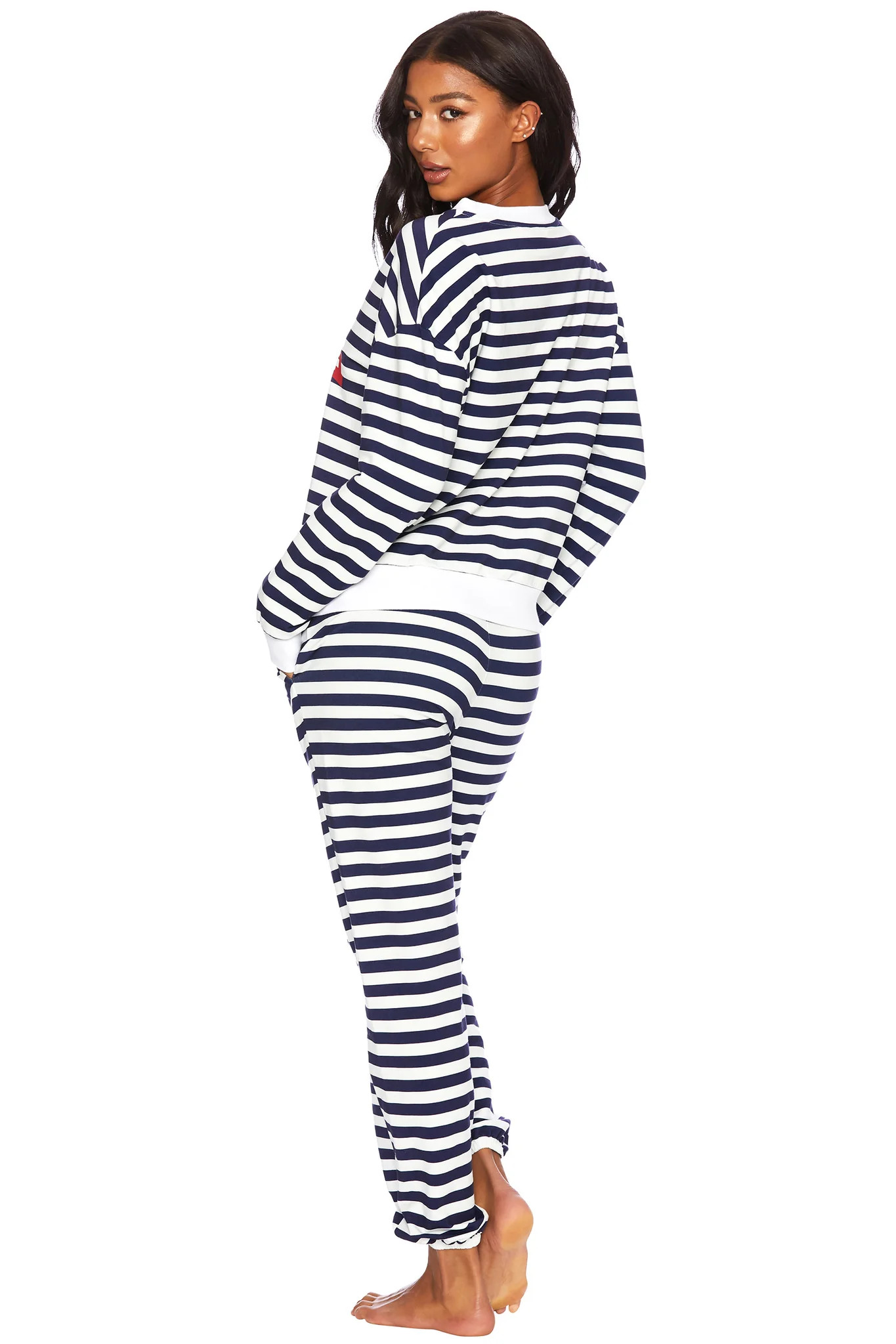 USA Sweatpant Nautical Stripe | Beach Riot